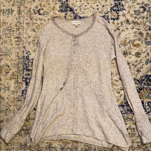 Knox Rose Grey Sweater